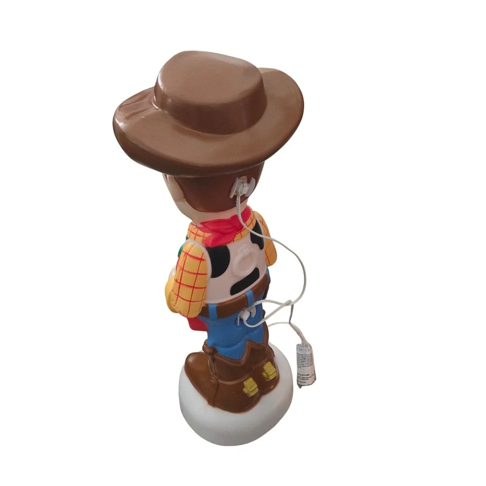 Disney Woody Toy Story Christmas Blow Mold 24in Plastic Holiday Decor Gemmy